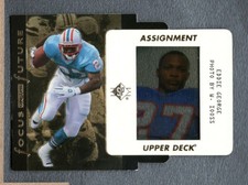 1996 SP Focus on the Future #F11 Eddie George Houston Oilers AO5 124