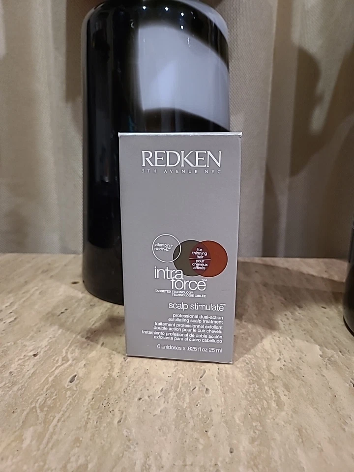 Redken Intra force cuero cabelludo estimulador para adelgazamiento del cabello caja de 6 Foto 1 de 1