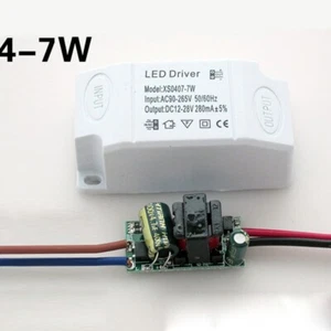 AC 110V 220V LED Driver Power Supplies Adapter Transformer For LED Lights 3W-24W - Picture 1 of 42