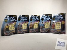 Set of 5 Star Trek Warp Factor 1 “Trials & Tribble-ations” figures NIP