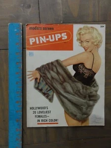 Moderne Bildschirm Pin-Ups Dell Magazin Marilyn Monroe Cover Ausgabe 1 1955 - Bild 1 von 12