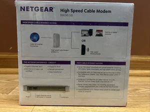 NETGEAR (CMD31T-100NAS) High Speed Cable Modem DOCSIS 3.0 BRAND NEW - Picture 1 of 4