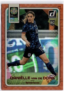 Danielle Van De Donk 2023 Panini Donruss FIFA Women's World Cup Red #110 264/299 - Picture 1 of 2