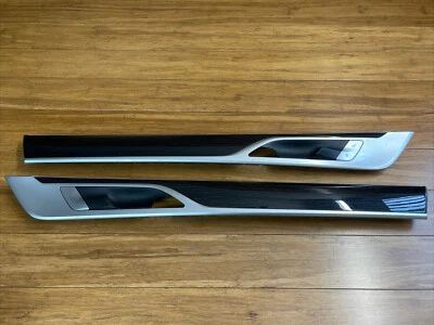 2016-2019 BMW 750i G12 Front Door Wood Trim Molding Interior Panel OEM - Image 1 of 4