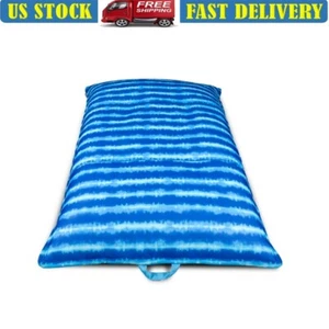 Lagoon Lounger No Inflate Pool Float Giant Mesh Quick Dry Transport Handles New - Picture 1 of 7