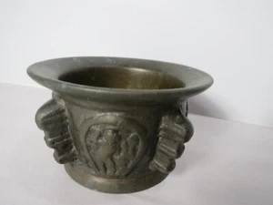 Bronze/Brass Mortar bowl, heavy - Picture 1 of 12