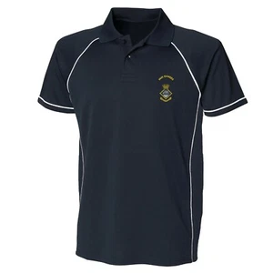 OFFICIAL HMS Ganges Performance Polo - Picture 1 of 3