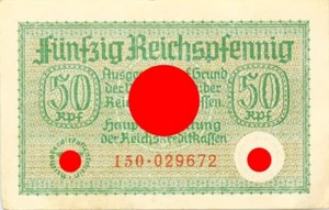 Germany - German Empire - BANKNOTE - 50 Reichspfennig 1939-1945 Rosenberg: 550 - Picture 1 of 2