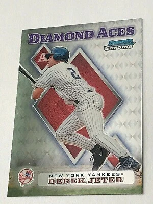 DEREK JETER 1999 Bowman Chrome Diamond Aces YANKEES - Image 1 of 3