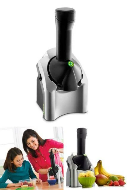 Yonanas 902 Classic Dessert Fruit Soft Serve Maker - Black