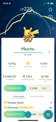 Pikachu Indonesia Costume Pokemon, PoGo Trade *Read Description*Safe and Fast - Image 1 of 2