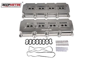 Cubiertas de válvula fabricadas en aluminio Deepmotor para Gen 3 III Hemi 5.7L 6.1L 6.4L SIL - Imagen 1 de 6