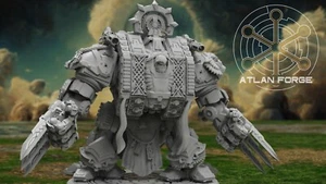 Angelic Lion Dreadnought 32 mm wargame fantasía miniatura dnd wargaming miniatura - Imagen 1 de 9
