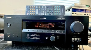 Yamaha HTR-5850 6.1 CH Surround Receiver w/ Original Yamaha Remote Bundle Tested - Picture 1 of 11
