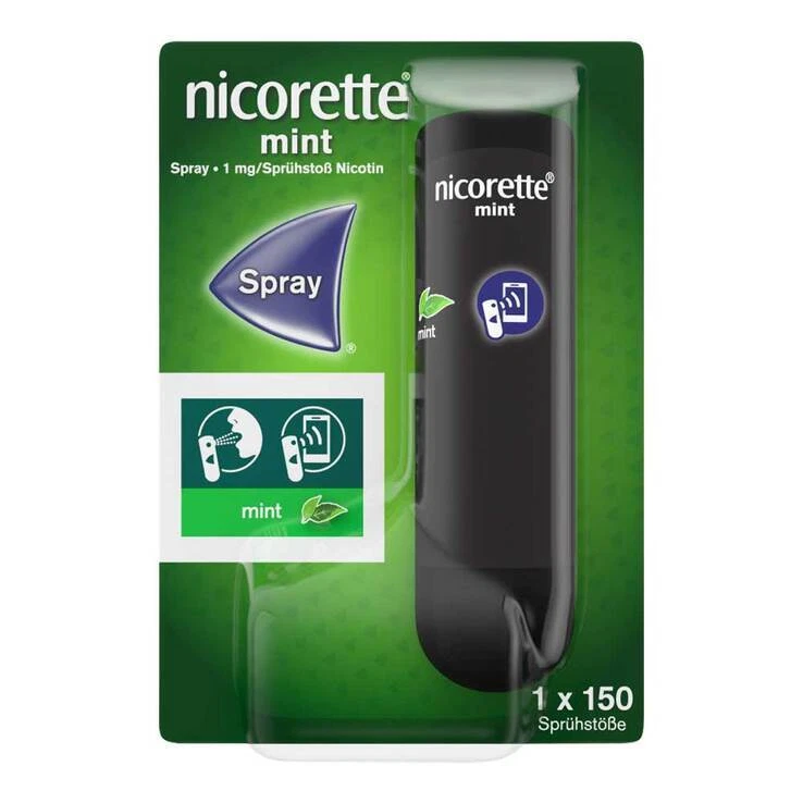 nicorette Mint Spray mit 1 mg Nikotin pro Sprühstoß · 1 St · PZN 18215149 - Bild 1 von 1
