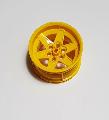 1x Lego® Technic Felge Rad 56mm D. x 34mm 15038 gelb Technik 6065490 - Bild 1 von 2