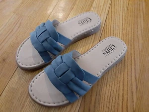 Cliffs by White Mountain Women's Cushioned Insole Slide Sandal Size 8 - Picture 1 of 6
