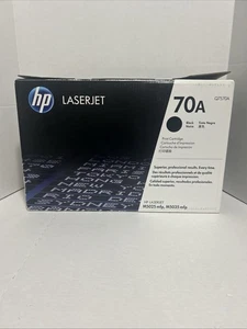 HP 70A LaserJet Print Cartridge Black Sealed PLEASE READ DESCRIPTION - Picture 1 of 8