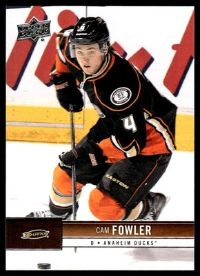 2012-13 Upper Deck #4 Cam Fowler Anaheim Ducks Hockey Card - Image 1 of 2