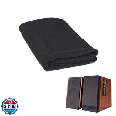 Flushbay Speaker Grill Cloth Black Speaker Fabric Protective Dustproof Mesh C - Image 1 of 4