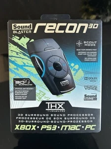 Sound Blaster Recon3D THX USB External Sound Enhancer PC MAC PS3 XBOX - Untested - Picture 1 of 14