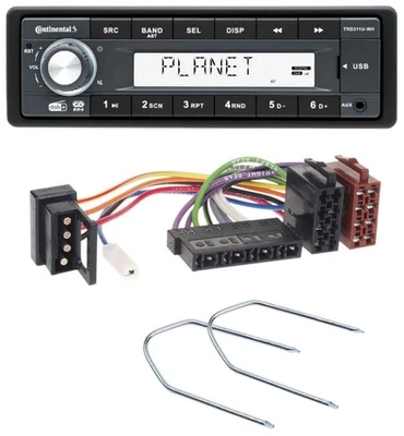 Continental MP3 AUX USB DAB 1DIN Autoradio für Mercedes E-Klasse W124 S-Klasse W - Bild 1 von 4