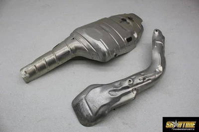 07-12 CUBIERTAS TUBO ESCAPE SILENCIADOR IZQUIERDO DERECHO HONDA CBR600RR PROTECTORES TÉRMICOS Foto 1 de 4