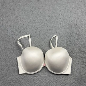 Victorias Secret Bra Womens 36D White Very Sexy Push Up Bra - Picture 1 of 8