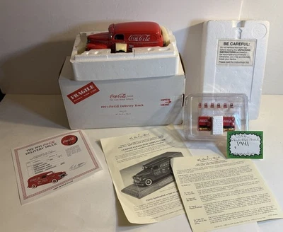 Camión de reparto Coca-Cola Danbury 1941 como nuevo 1:24 con grupo de accesorios personalizados Foto 1 de 4