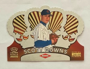 2000 Pacific Crown Royale Scott Downs RC #499 Chicago Cubs - Picture 1 of 3