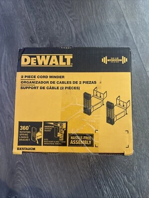 Juego de 2 soportes de cable Dewalt para racks de almacenamiento DXST DXSTA2CM Foto 1 de 3