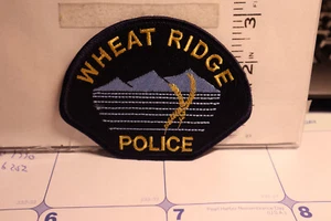 police patch WHEAT RIDGE POLICE COLORADO - Picture 1 of 1