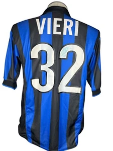 Inter Mailand VIERI #32 Trikot Nike PIRELLI Größe S signiert handsigniert 🇮🇹 RAR - Bild 1 von 13