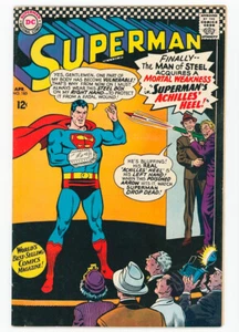 Superman 185 above average copy, Superman's Achilles Heel - Picture 1 of 2