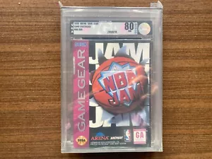 ""NBA Jam" (US) Sega Game Gear Game Sealed/VGA Graded 80 Archival - Picture 1 of 3