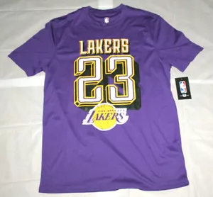 NBA LA LAKERS LEBRON JAMES T-SHIRT TRIKOT HERREN MEDIUM LILA - Bild 1 von 2