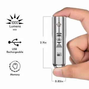 Aurora A24 Titanium 600 Lumens Nichia Compact EDC Flashlight,NW - Picture 1 of 11