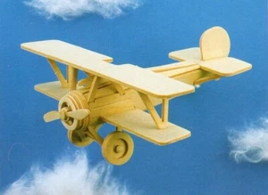 Nieuport 17 Legends of the Air 404 3D Balsa Wood Model Kit Puzzle : New - Picture 1 of 5