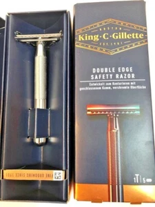 King C Gillette rasoio da barba a umido - Foto 1 di 1