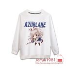 Azur Lane Ayanami Anime weiß Unisex Langarm Sweatshirt Jacke Mantel Outwear