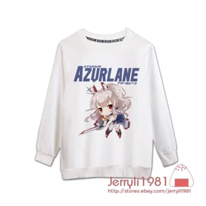 Azur Lane Ayanami Anime Blanco Unisex Mangas Largas Sudadera Chaqueta Abrigo Prendas de abrigo - Imagen 1 de 3