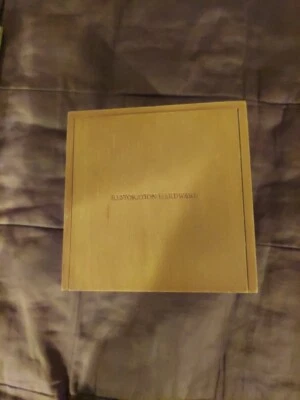 Restoration Hardware Storage Wooden Box - Image 1 of 3