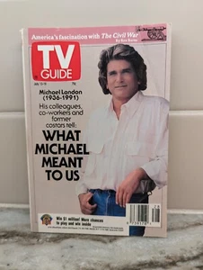 TV Guide Michael Landon Issue July 13-19 1991 "What Michael Meant To Us"  - Bild 1 von 5
