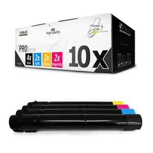10x Toner F Sleeve R Lexmark C950DE C950X2 - Zdjęcie 1 z 5