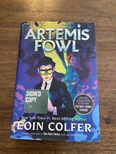 SIGNED Artemis Fowl By Eoin Colfer 1st Edition 1st Printing 2018 Hardcover HC