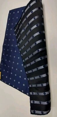 Pañuelo vintage años 40 HANKIE seda lunares COLOR REAL HECHO EN ITALIA Foto 1 de 4