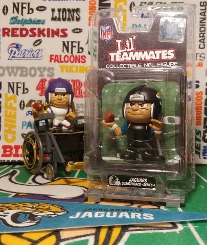 NFL Lil' Teammates Jacksonville Jaguars Quarterback (QB) 3-inch figure Cover