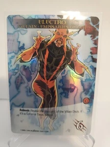 2024 UPPER DECK MARVEL RENDITIONS LEGENDARY TCG ELECTRO VILLAIN - Picture 1 of 1