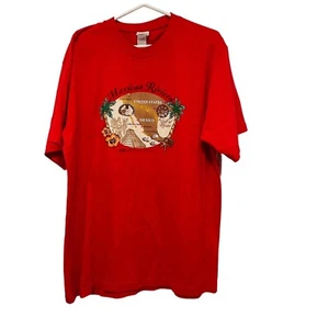 Princess Cruises Womens T Shirt Mexican Riviera Red Cruise Souvenir Size XL - Picture 1 of 6