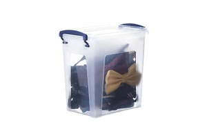 Superio Klar Kunststoff Stapelbar Aufbewahrung Behälter mit Deckel, 3,75 Quart - Bild 1 von 7